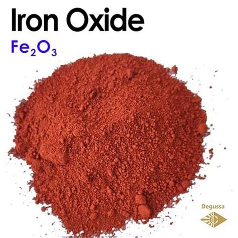 IRON OXIDE - Iron (III) Oxide Minium Pigments and Stains