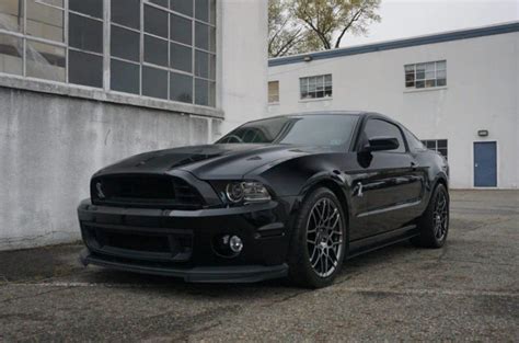 For Sale: 2013 Ford Mustang Shelby GT500 Coupe (black, matte black stripes, supercharged 5.8L V8 ...