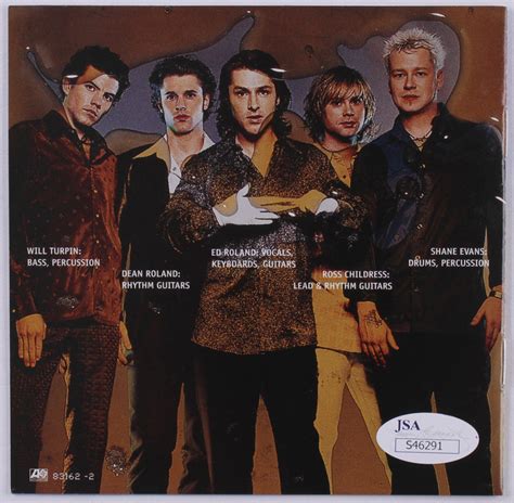 Collective Soul "Dosage" CD Insert Band Signed by Ross Childress, Shane Evans, Dean Roland, Will ...