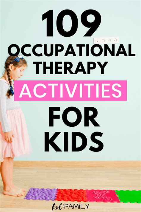 109 occupational therapy activities for kids – Artofit