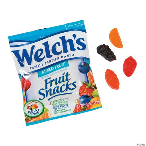 Bulk Welch’s Fruit Snacks® Mixed Fruit Packs - Case | Oriental Trading