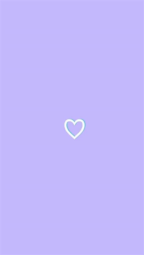 Download Dainty Heart Lavender Pastel Purple Aesthetic Background | Wallpapers.com