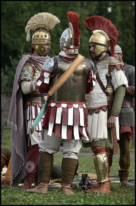 Roman Officers | Roman armor, Roman history, Roman warriors