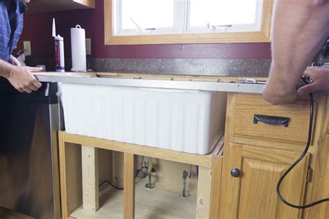 How to Install a Fireclay Farmhouse Kitchen Sink: The Wheatley Fireclay Sink - Sinkology