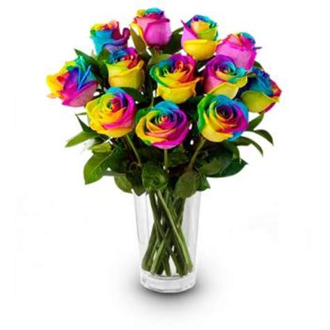 Rainbow Roses Bismarck, ND Florist - Rustic Petals