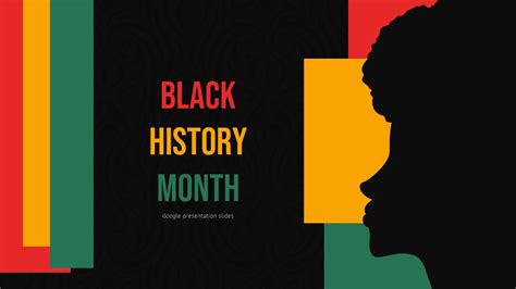 Black History Month Google Slides Template - SlideKit