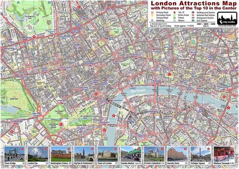 Tourist Map Of London Printable - Prudy Carlynne