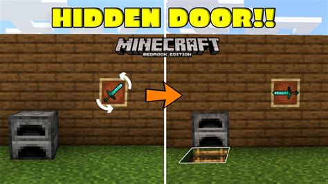 How To Build An Item Frame Door In Minecraft | Webframes.org