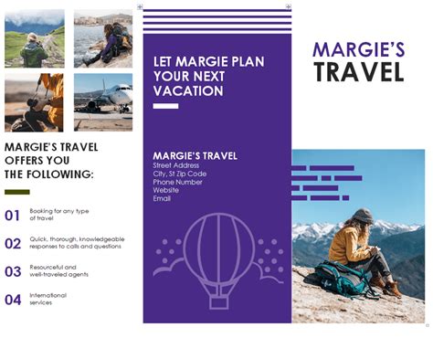 Top 4 Editable Travel Brochure Examples [PowerPoint & WORD] - Templates Show