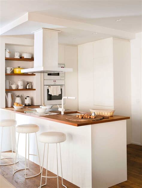 40 cocinas en blanco y madera: las favoritas de El Mueble