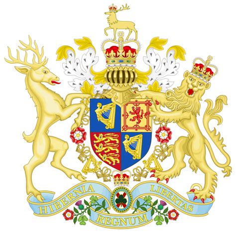 Royal Coat of Arms for use in Ireland by yireshalom on DeviantArt