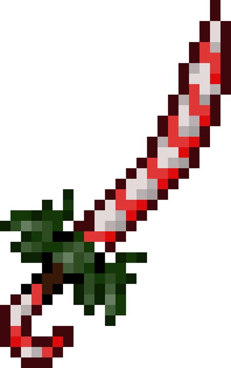 Pixilart - Candy Cane Sword by JmPlayz