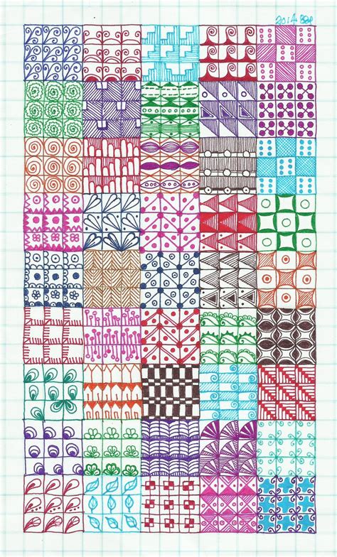 Pattern Page 1 | Graph paper art, Graph paper designs, Graph paper drawings