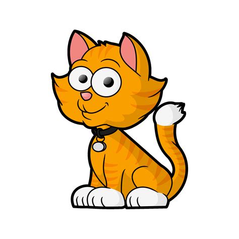 Cartoon Cat Vector Clip Art - FREE Download