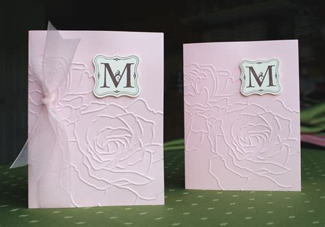 Sunshine, Smiles & Stamps= Lovin' Life: Monogrammed Note Cards