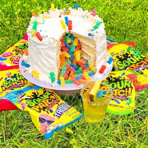 Sour patch kids cake – Artofit