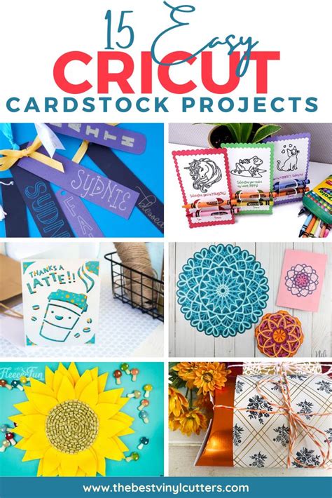 Cardstock Cricut Projects - Crafting Papers