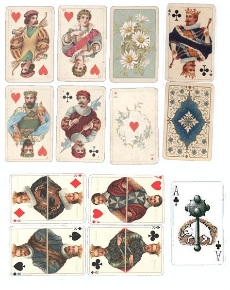 Vintage playing cards by Eclecticmarty on DeviantArt