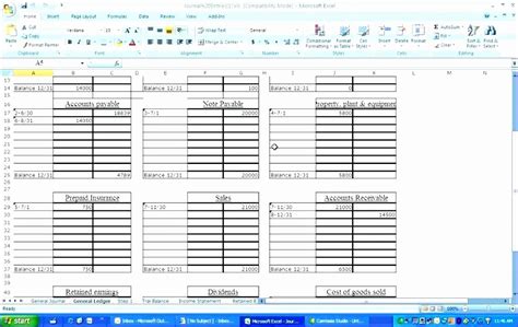 Journal Entry Template Excel