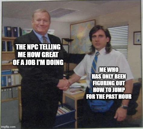 the office handshake Memes - Imgflip