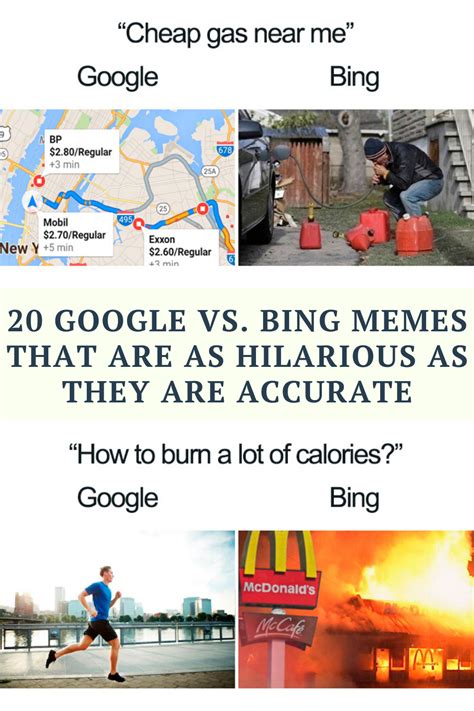 20 Google Vs. Bing Memes That Are As Hilarious As They Are Accurate | Funny memes, Inspirational ...