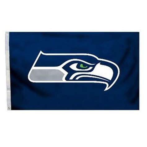 Seattle Seahawks 3 Ft X 5 Ft Flag Blue - Dragon Sports