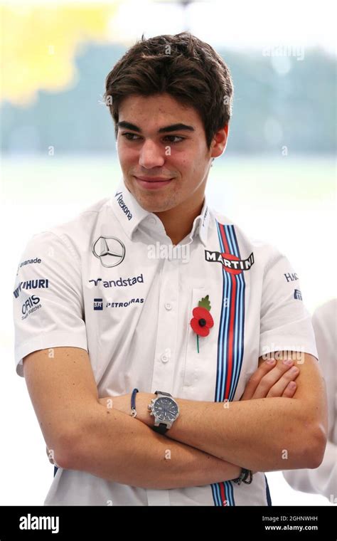 Lance Stroll (CDN) Williams. 03.11.2016. Williams Driver Line-Up Announcement. Williams F1 ...