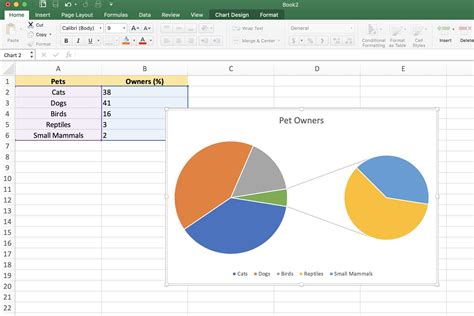 How to Create Exploding Pie Charts in Excel