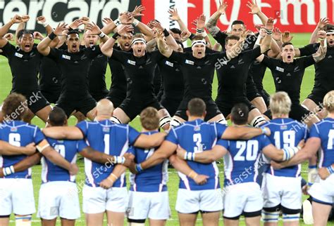 New Zealand Haka Hakka Rugby World Editorial Stock Photo - Stock Image | Shutterstock