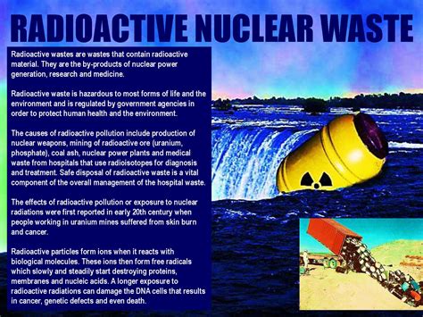 Impact of Radioactive Waste on Marine and Land Species – Online Version | Pritvik Sinhadc