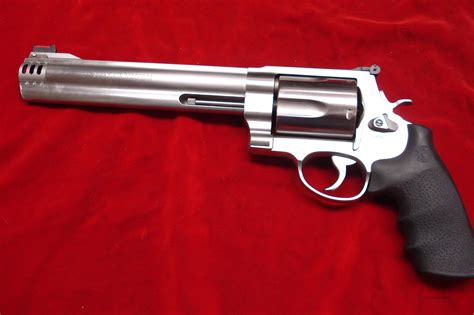 SMITH AND WESSON 500 MAGNUM STAINLESS 8 3/8" H... for sale