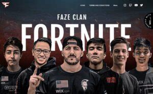 Wix Partners With Fortnite Team FaZe Clan - Chief Marketer