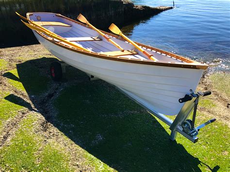 Tyee Spirit®14 Traditional Rowboat with Fixed Seats – Whitehall Rowing & Sail