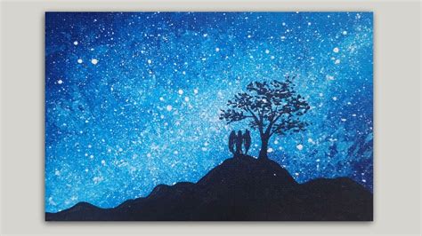 Starry Sky Painting