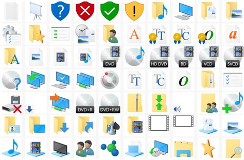 Download icons from Windows 10 build 10125 - Winaero