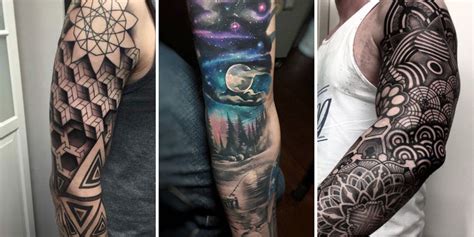 36 Perfect Sleeve Tattoos for Guys With Style - TattooBlend