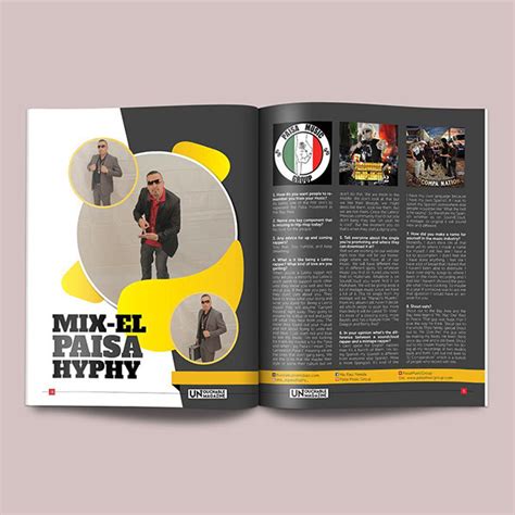 Magazine Spread Layout Design :: Behance