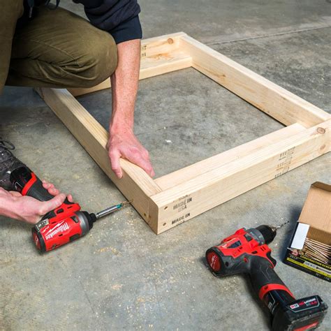 Folding workbench plans