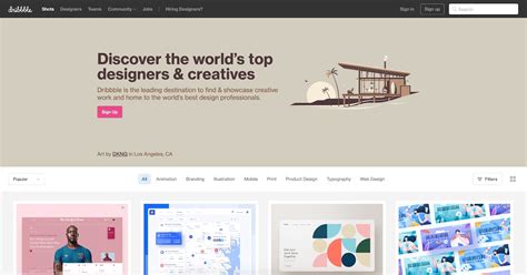 21 unique places to find web design inspiration | Webflow Blog