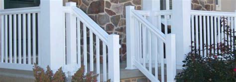 Vinyl Railing Installation - Smucker Fencing