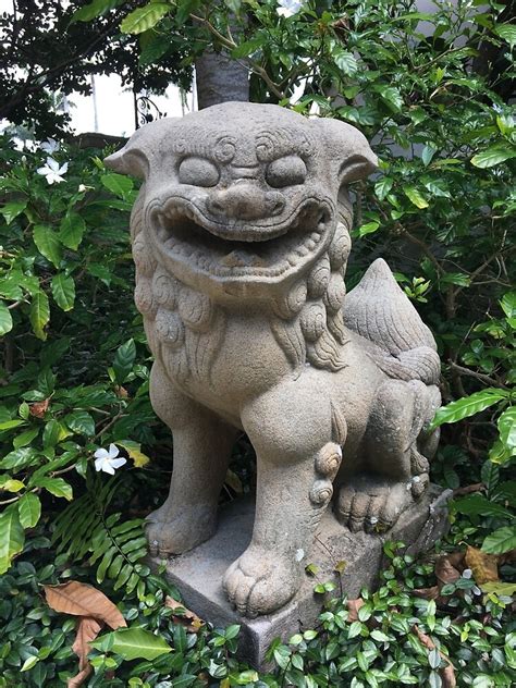 "JAPANESE GARDEN LION STATUE" Photographic Print by JanetKnapp | Redbubble