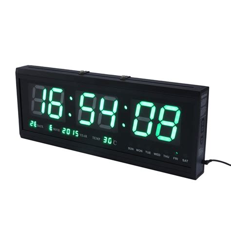 Wall mounted digital clock - riverxoler