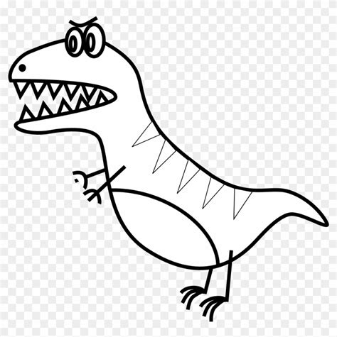 T Rex Dinosaur Drawing Easy Cute - img-loaf