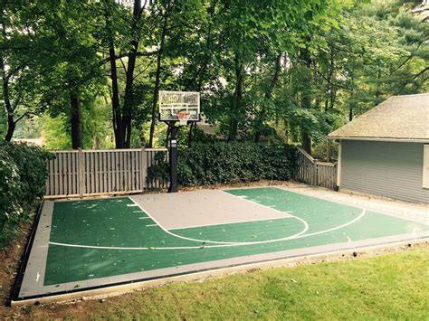 Outdoor Backyard Basketball Court Builders | Sport Court MA