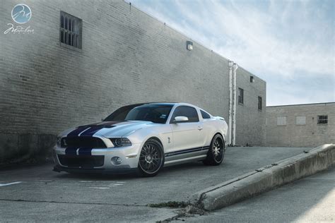 Modulare Wheels | 2013 Shelby GT500 | 20/21" Modulare H4 tinted brushed