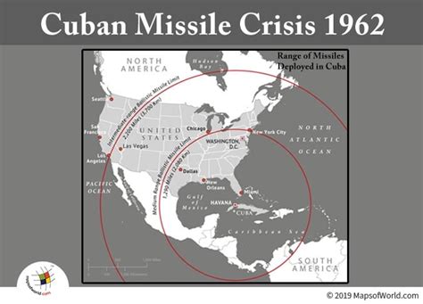 Cuban Missile Crisis World Map