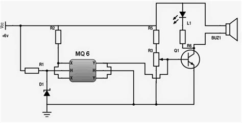 LPG Gas Leakage Detector Alarm Circuit – Homemade Circuit Projects