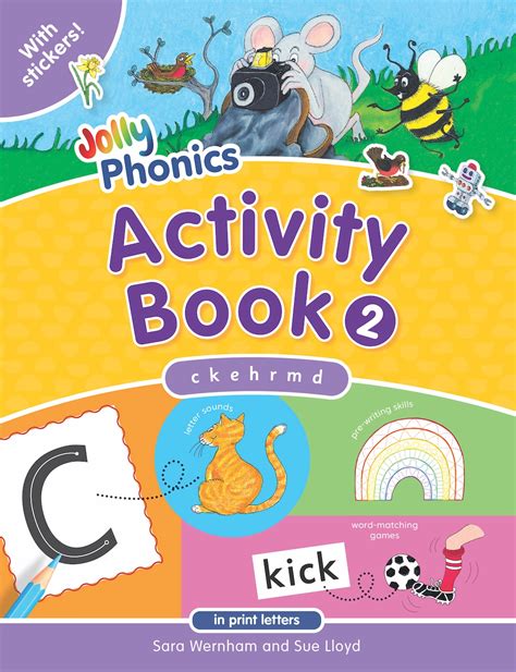 Jolly Phonics Activity Book 2 (in print letters) — Jolly Phonics