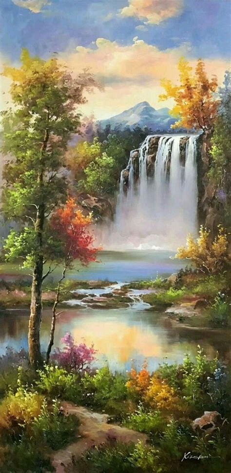 60 Easy And Simple Landscape Painting Ideas | Oil painting landscape, Landscape paintings ...