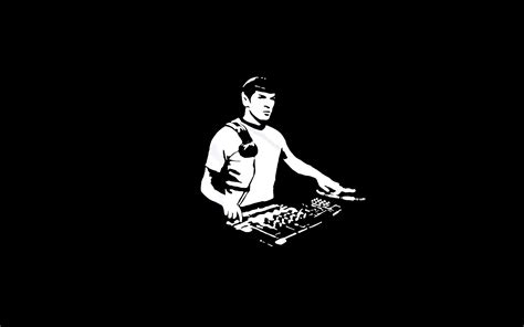 DJ illustration with black background HD wallpaper | Wallpaper Flare